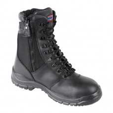 9108 Black S3 Zipped Boot